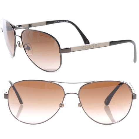 chanel oversized aviator sunglasses|chanel aviator sunglasses women's.